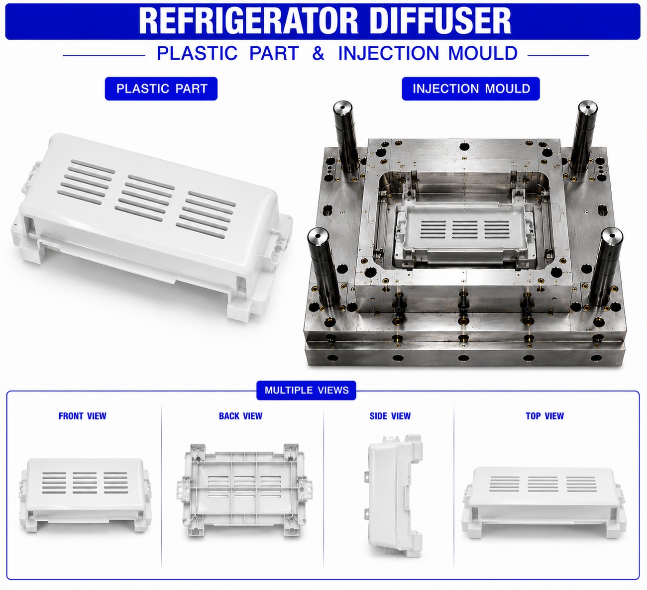 Refrigerator Plastic Diffuser
